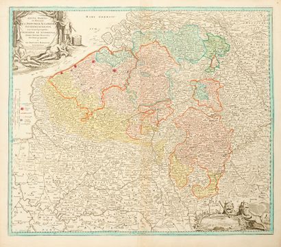 Cartes provinces des Pays-bas catholiques...