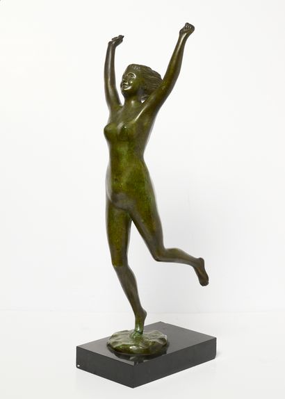 Emile BULCKE (1875–1963)
Liberty, 1933. Bronze....