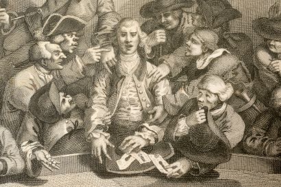 William HOGARTH (1697-1764) 
Le combat de...