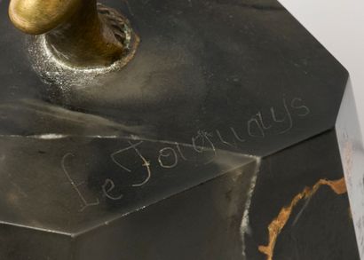 Pierre LE FAGUAYS (1892-1962)
Danseuse. Bronze...