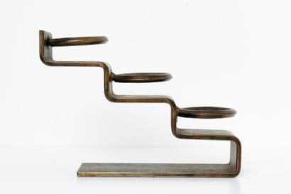 Handcrafted design - 20th century
Three-light...