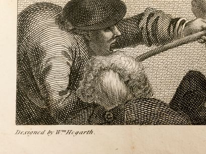 William HOGARTH (1697-1764) 
Le combat de...