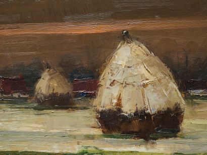 Vic DOOMS (1912-1994)
Paysage à Lathem Saint...