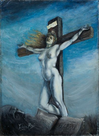Suiveur de Félicien ROPS
La tentation de...