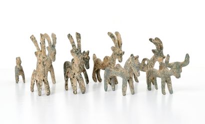 Probably Luristan Bronze - Iran, 8th c A.D.
9...
