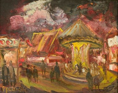 Paul PERMEKE (1918-1990). 
Kermesse, 1980....
