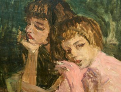 Marguerite ANTOINE (1907-1988)
Deux jeunes...