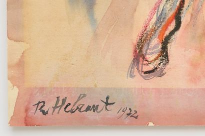 Robert HEBRANT (1922-2017)
Harmonies, 1968....