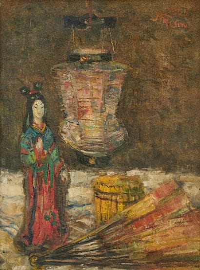 Jehan FRISON (1882-1961)
Composition japonisante,...