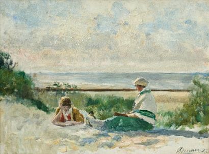 Alexandre DENONNE (1879-1953)
Deux femmes...
