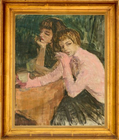 Marguerite ANTOINE (1907-1988)
Deux jeunes...