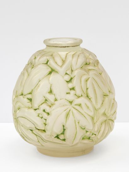 France - Art déco
Vase piriforme en verre...