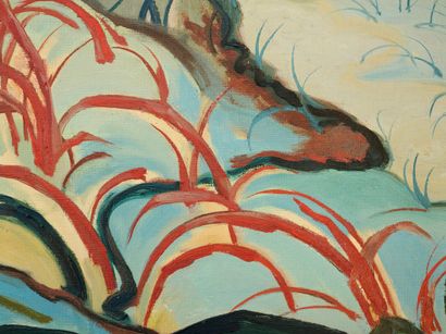 René BARBAIX (1909-1966)
Dunes, 1947. Huile...