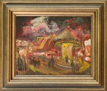 Paul PERMEKE (1918-1990). 
Kermesse, 1980....