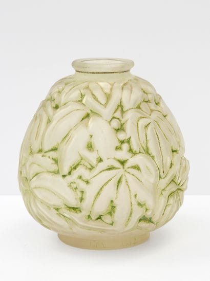 France - Art déco
Vase piriforme en verre...