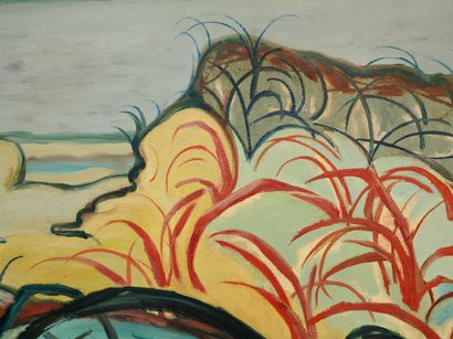 René BARBAIX (1909-1966)
Dunes, 1947. Huile...