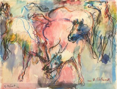 Robert HEBRANT (1922-2017)
Harmonies, 1968....