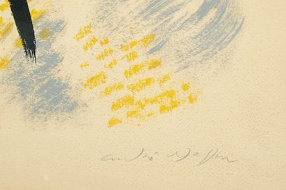 André MASSON (1896-1987)
Calligraphie japonisante....