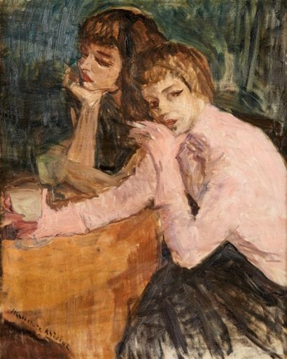 Marguerite ANTOINE (1907-1988)
Deux jeunes...