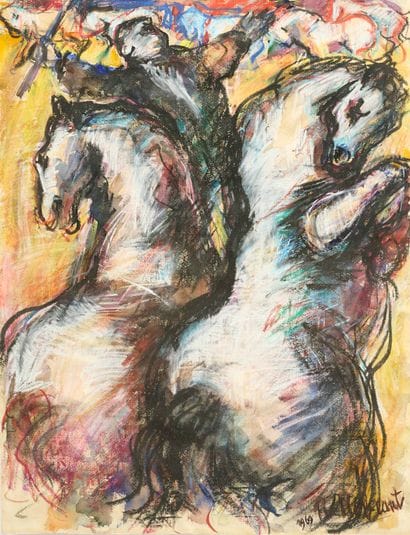 Robert HEBRANT (1922-2017)
Le dresseur de...