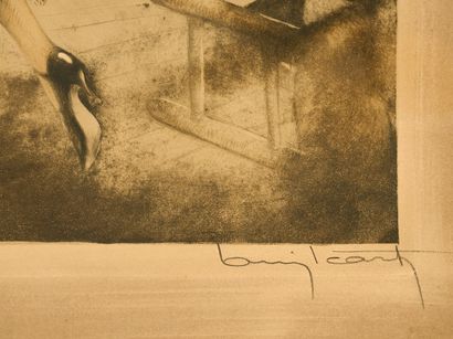 Louis ICART (1888-1950)
Carmen. Gravure en...