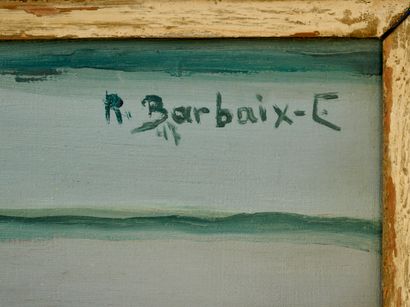 René BARBAIX (1909-1966)
Dunes, 1947. Huile...