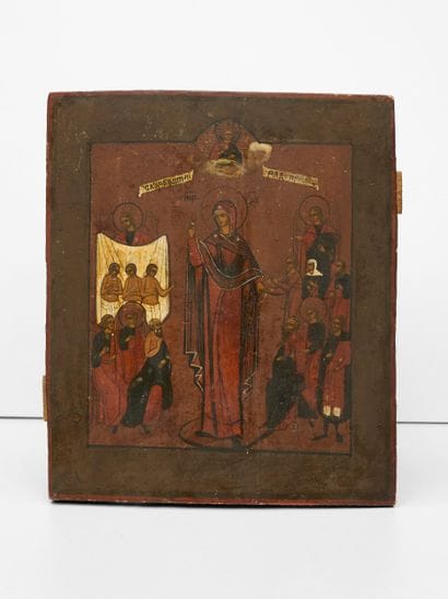 La Vierge, joie des affligés - Icône Russe...