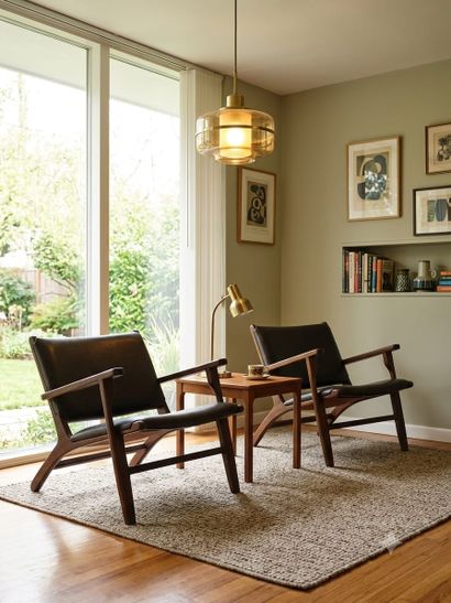 Olivier De Schrijver (◦1958)
Paire de fauteuils...