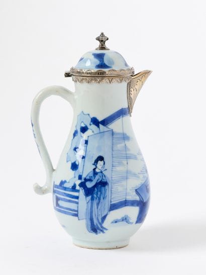 China - Kangxi Period
Blue-and-white porcelain...