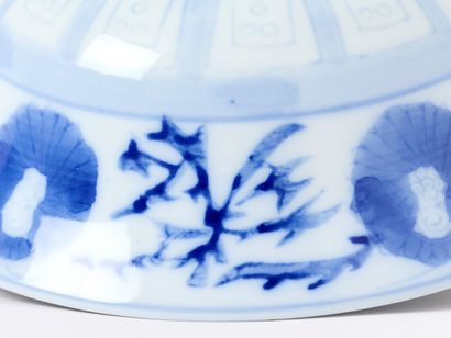 China - Apocryphal Xianfeng (咸丰) Mark 
White-and-blue...