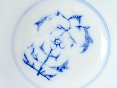 China - Apocryphal Xianfeng (咸丰) Mark 
White-and-blue...