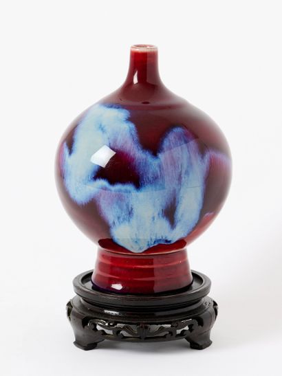 China, 20th century 
Vase with a spherical...