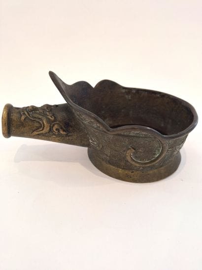 China - Qing Dynasty 
Bronze silk gun (i...