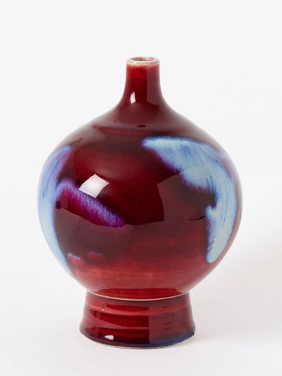 China, 20th century 
Vase with a spherical...