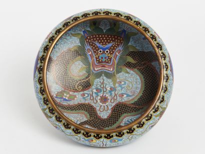20th-Century China - Cloisonné Enamel
Large...