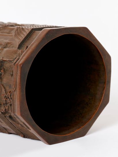 Late Qing Dynasty, China - Bitong
Octagonal...