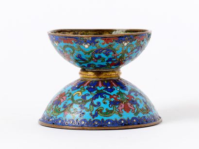 China, 18th century, Qianlong period—Cloisonné...