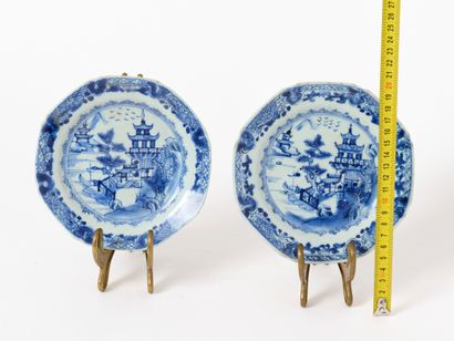 18th-century China
Pair of octagonal plates...
