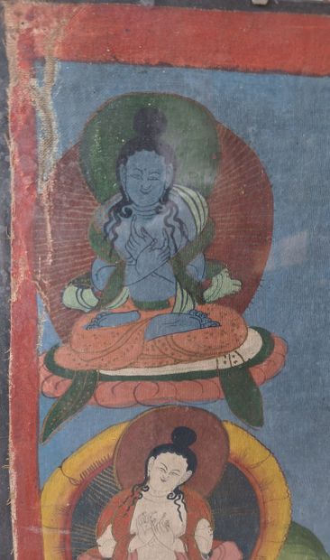 China - 19th-century Tibetan thangka
Lama...
