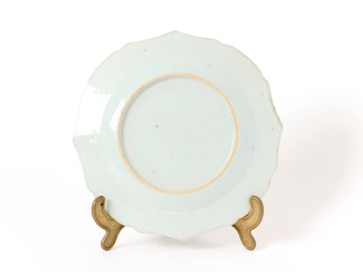18th-century China
A scalloped, accolate-shaped...