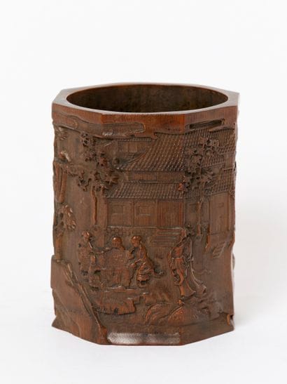 Late Qing Dynasty, China - Bitong
Octagonal...