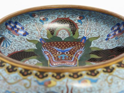 20th-Century China - Cloisonné Enamel
Large...