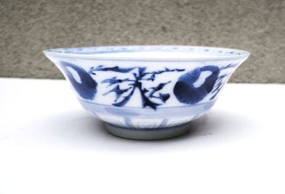 China - Apocryphal Xianfeng (咸丰) Mark 
White-and-blue...