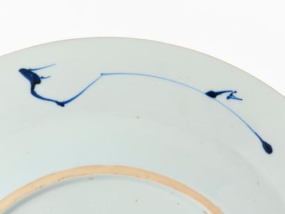 China - Kangxi Period 
Pair of plates with...