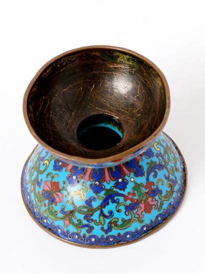 China, 18th century, Qianlong period—Cloisonné...