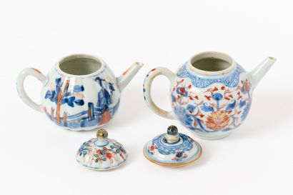 18th-century China
Two porcelain teapots...