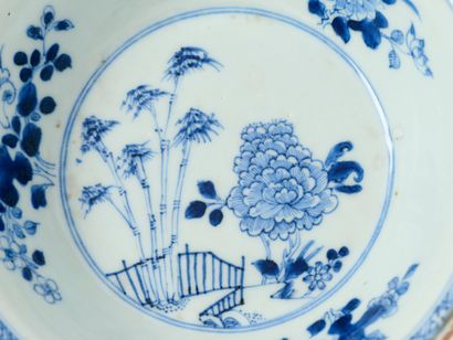 18th-century China
White-and-blue porcelain...