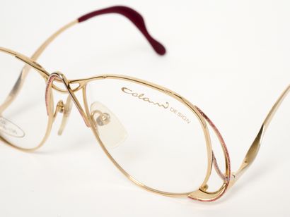 Luigi COLANI
Monture de lunettes. Verres...
