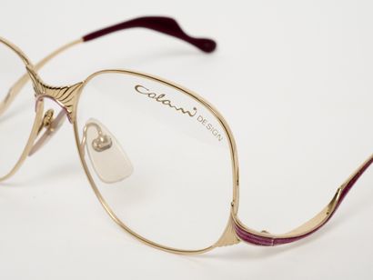 Luigi COLANI
Monture de lunettes. Verres...