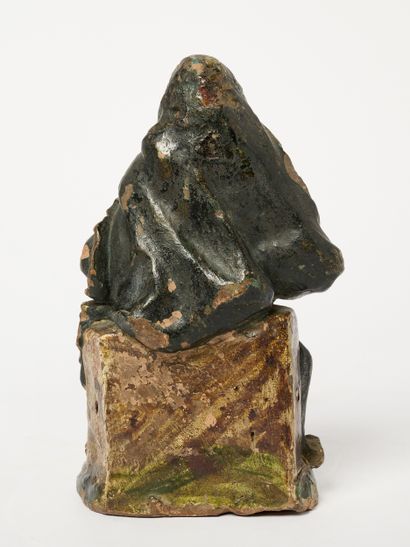 France ou Flandre XVIIIe - Bois polychrome
Vierge...